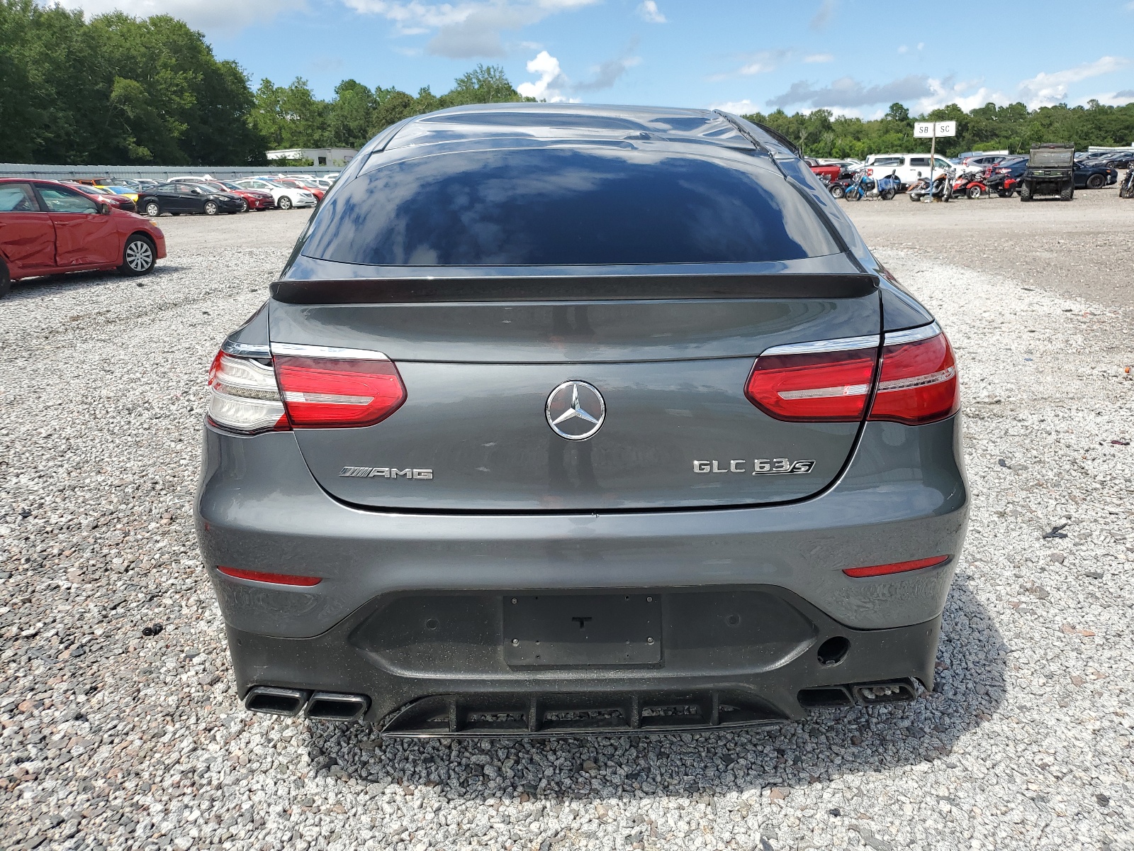 2019 Mercedes-Benz Glc Coupe 63 S 4Matic Amg vin: WDC0J8KB7KF550672