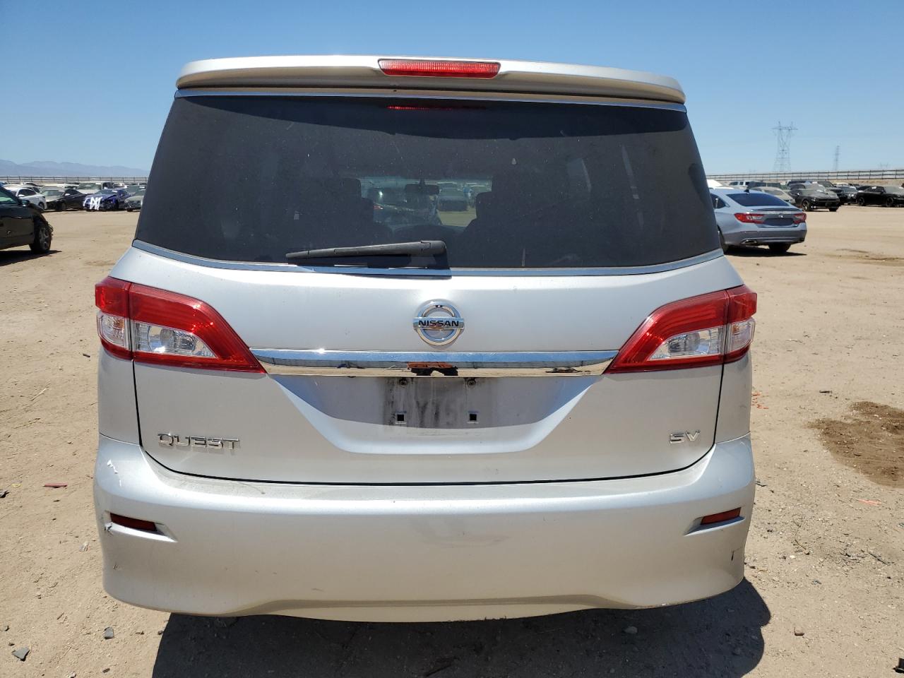 2015 Nissan Quest S VIN: JN8AE2KP6F9128943 Lot: 61492154