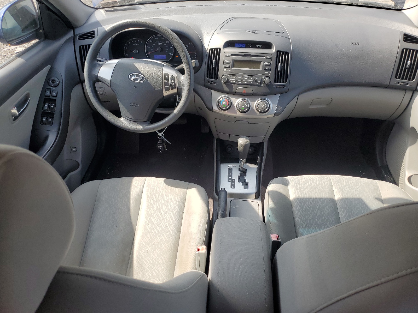 KMHDU4AD3AU970932 2010 Hyundai Elantra Blue