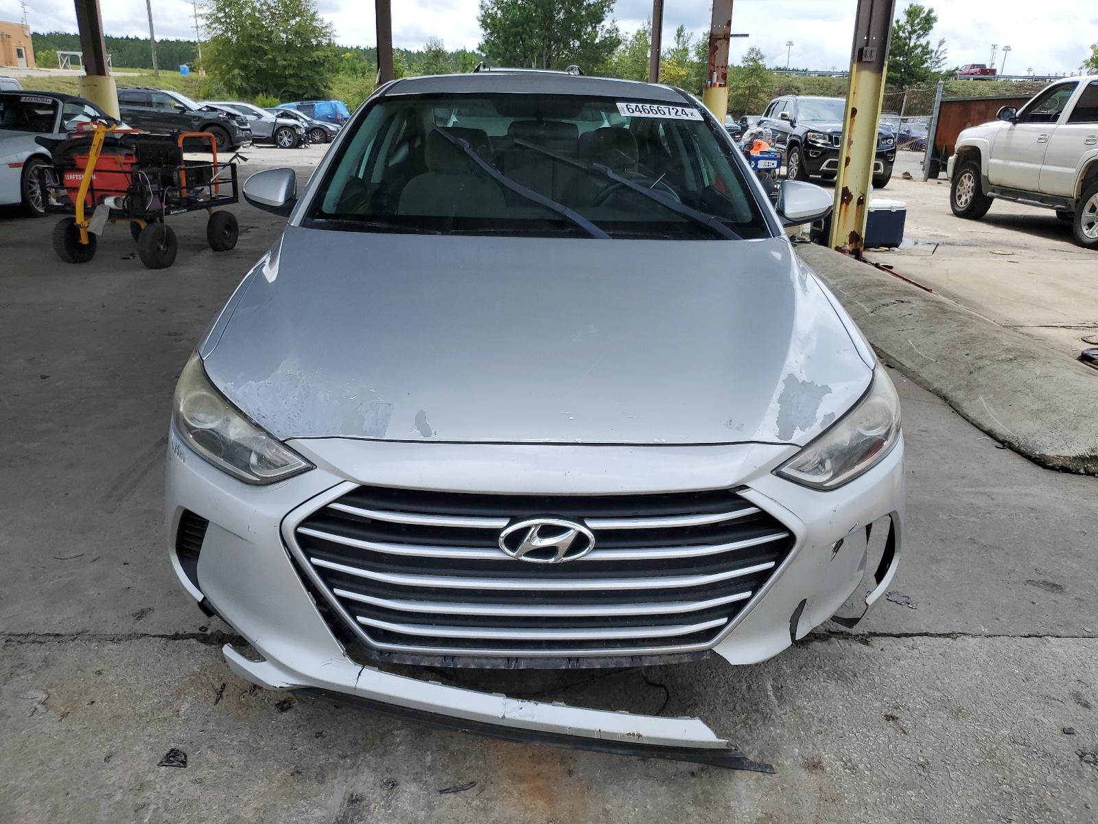 2017 Hyundai Elantra Se vin: 5NPD74LFXHH112663