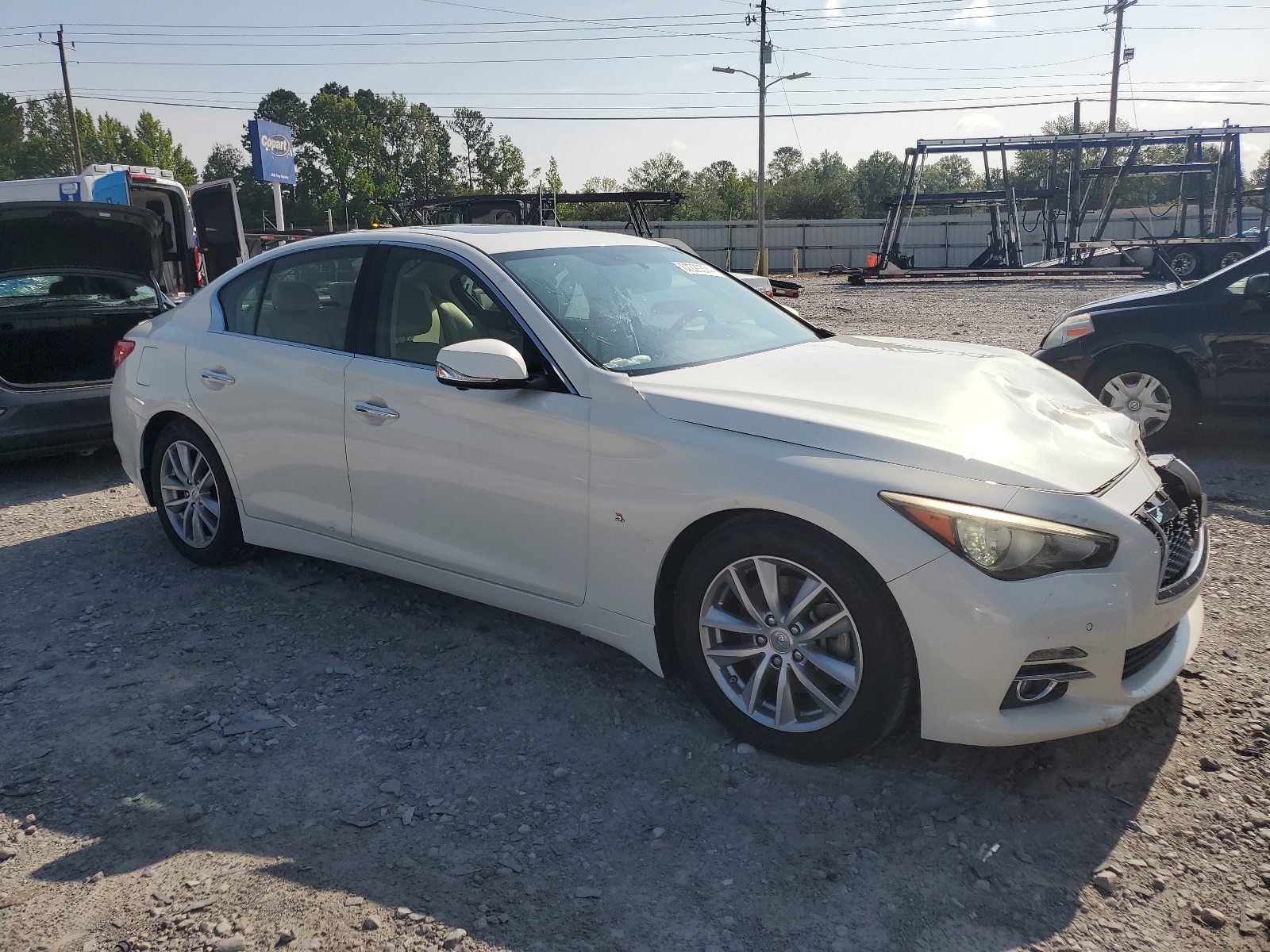 JN1BV7AP5EM674663 2014 Infiniti Q50 Base