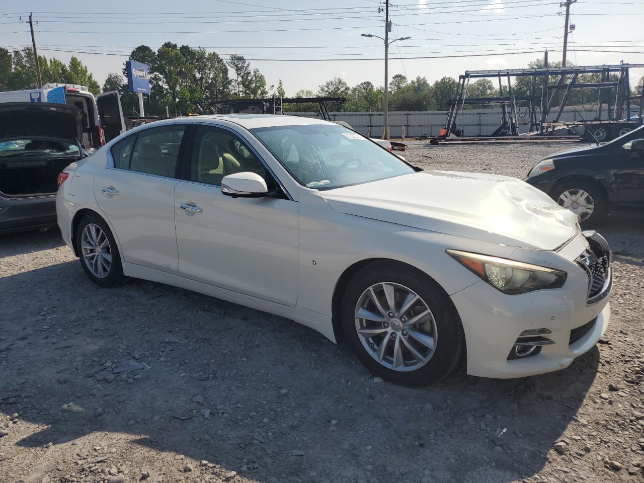 2014 Infiniti Q50 Base VIN: JN1BV7AP5EM674663 Lot: 62228574