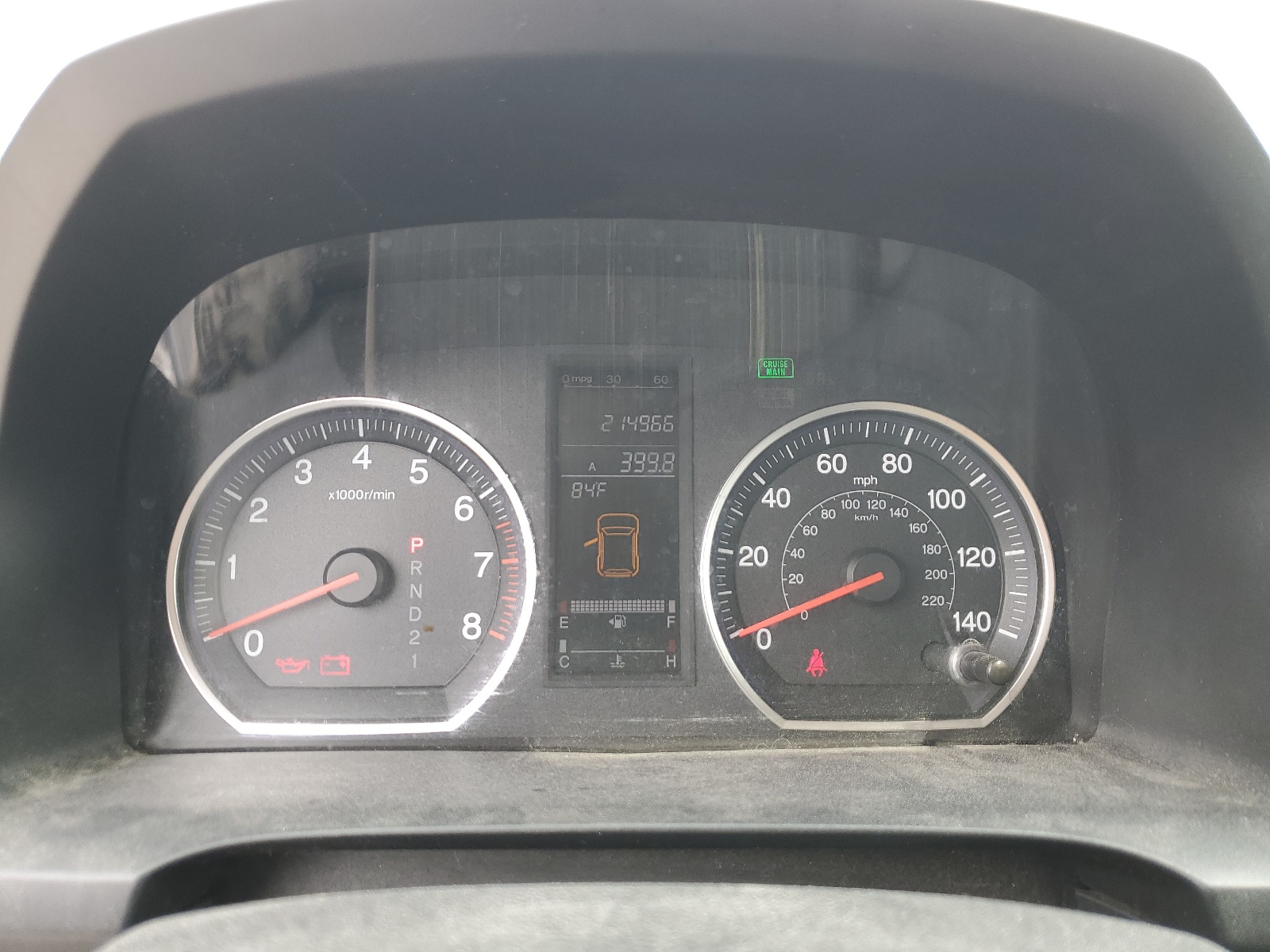 JHLRE48778C022012 2008 Honda Cr-V Exl