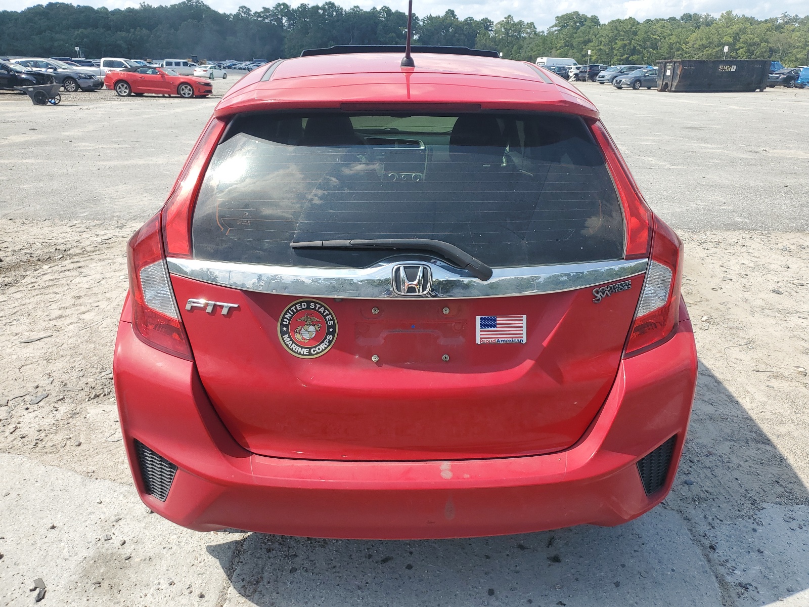 JHMGK5H72GX010066 2016 Honda Fit Ex