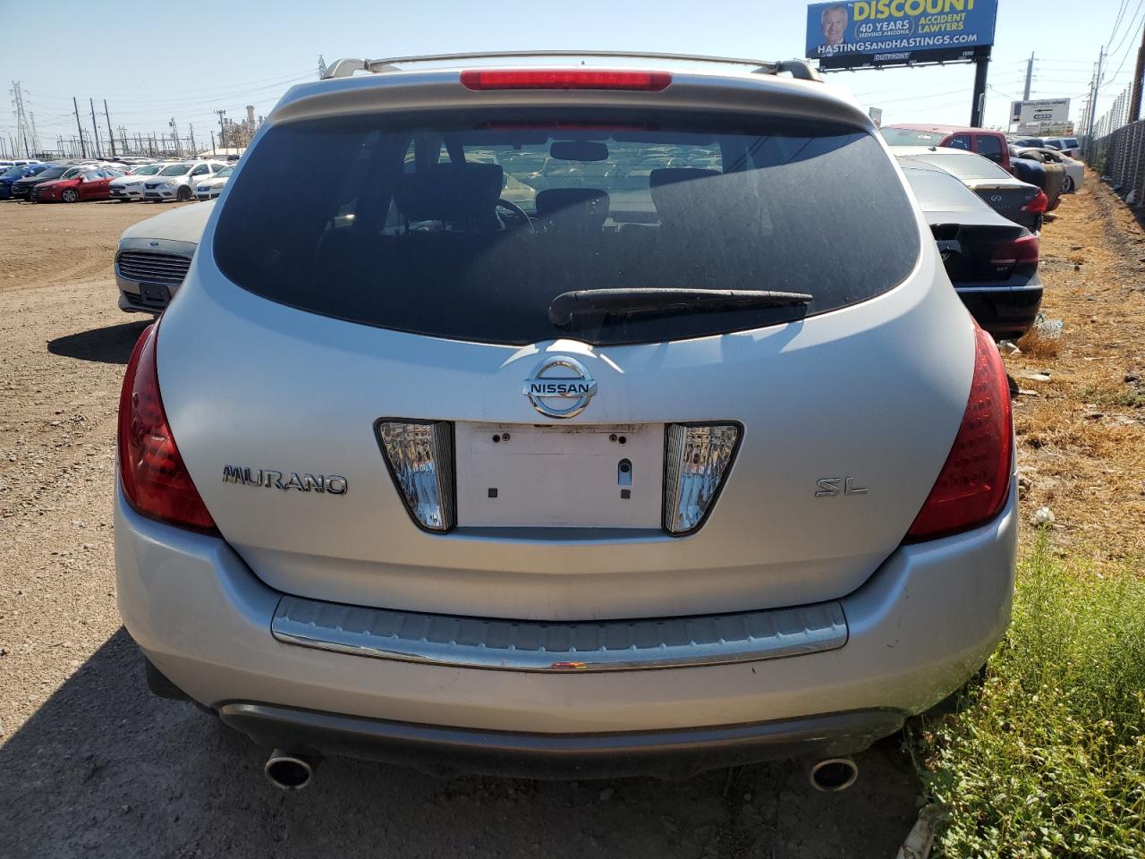 2006 Nissan Murano Sl VIN: JN8AZ08T86W406904 Lot: 64831953