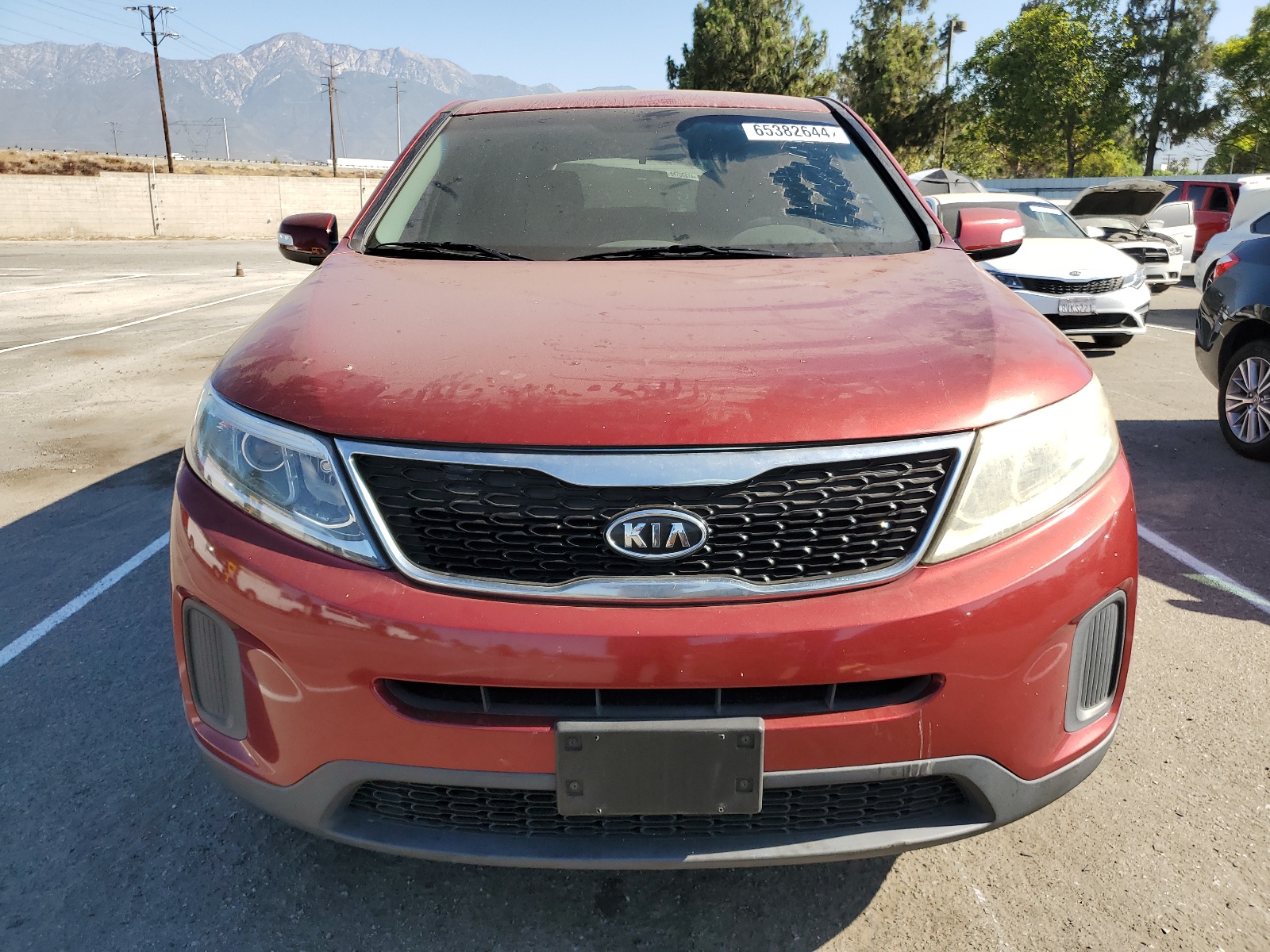 2014 Kia Sorento Lx vin: 5XYKT3A69EG460294