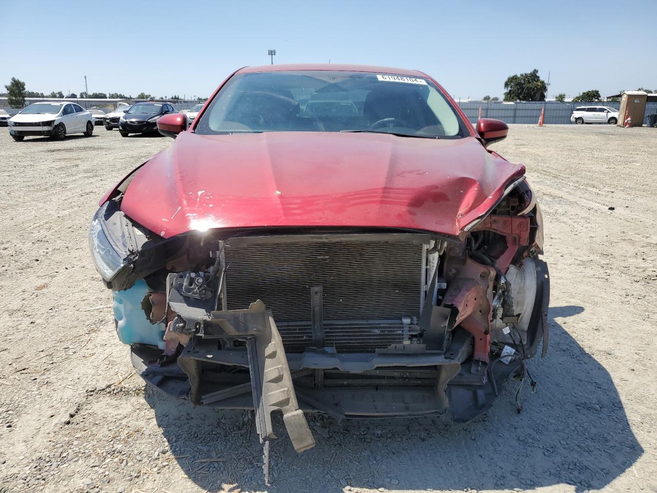 2016 Ford Fusion S Hybrid VIN: 3FA6P0UU5GR343132 Lot: 61948104