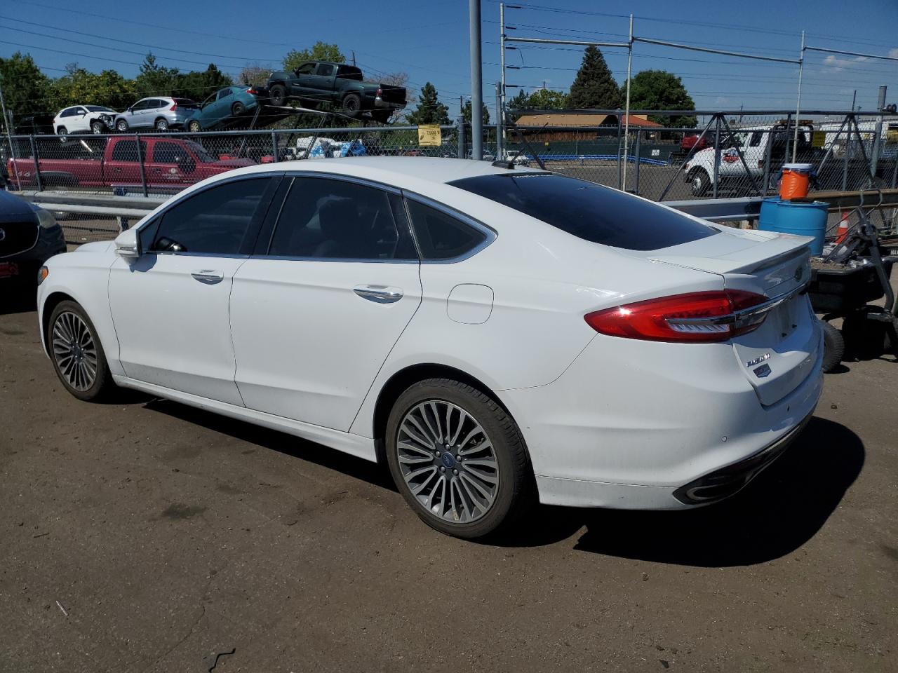 2018 Ford Fusion Titanium/Platinum VIN: 3FA6P0D95JR188553 Lot: 62705664