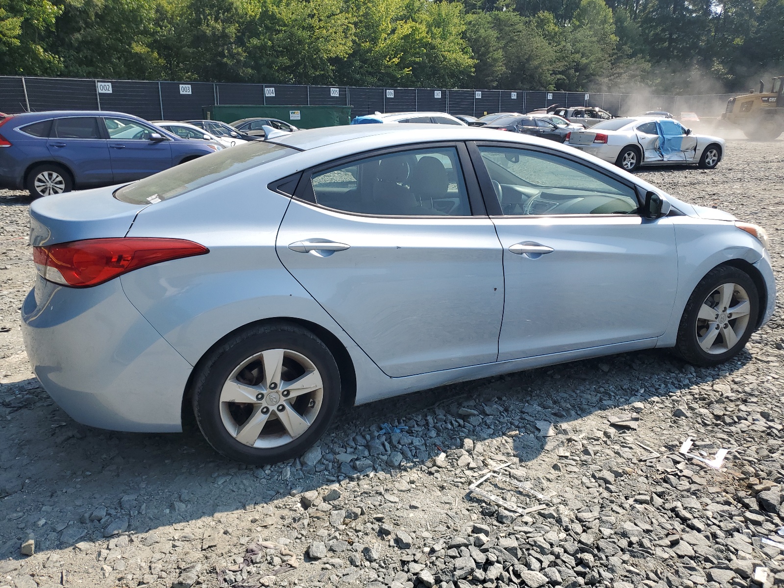 KMHDH4AE6CU284707 2012 Hyundai Elantra Gls