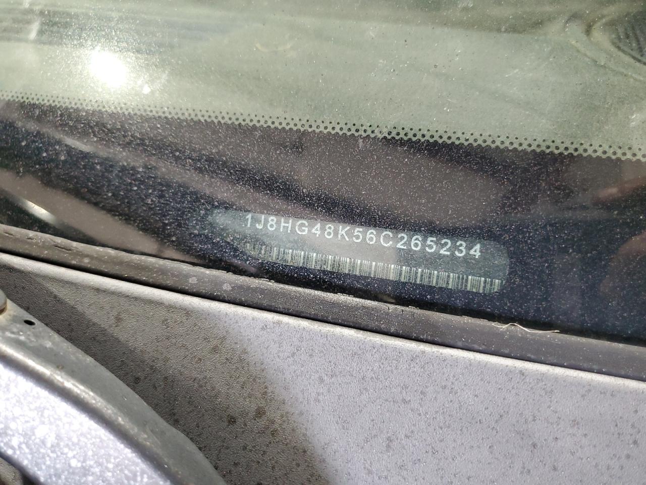 2006 Jeep Commander VIN: 1J8HG48K56C265234 Lot: 62461544