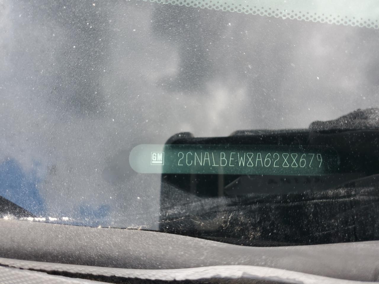 2010 Chevrolet Equinox Ls VIN: 2CNALBEW8A6288679 Lot: 63517174
