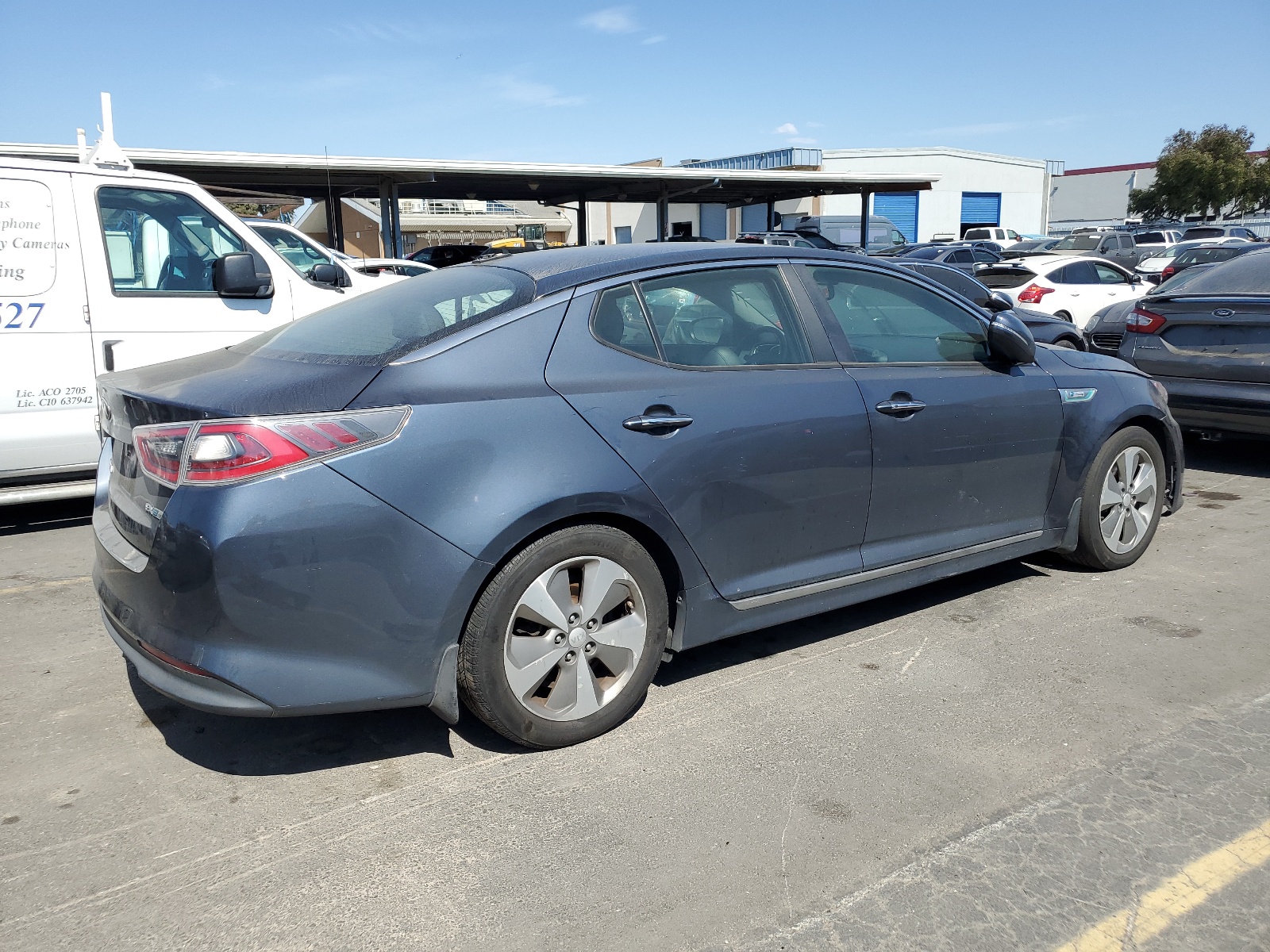 2014 Kia Optima Hybrid vin: KNAGN4AD3E5063156