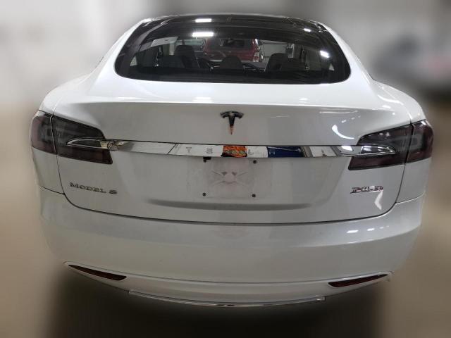 Хетчбеки TESLA MODEL S 2014 Білий