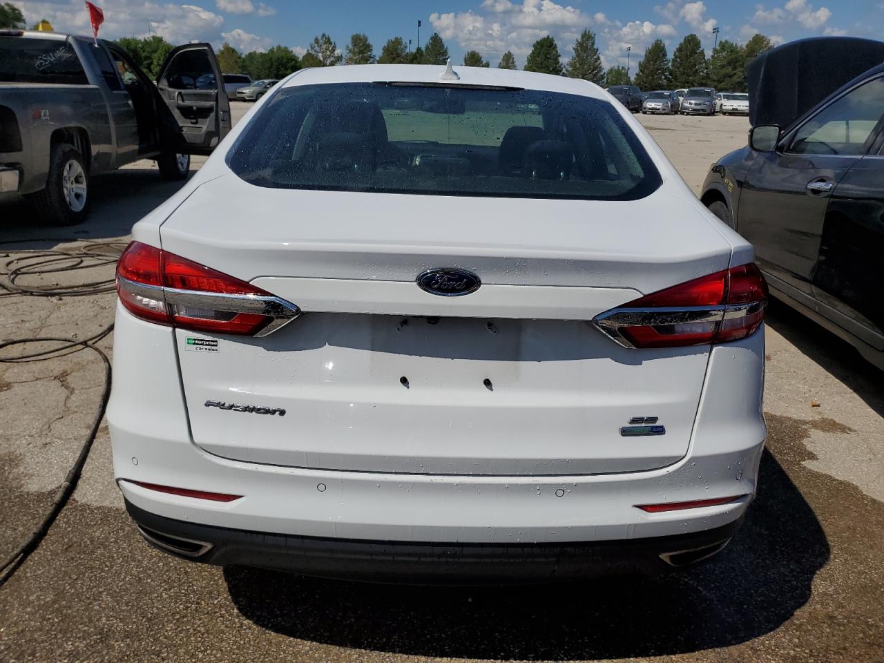 2019 Ford Fusion Se VIN: 3FA6P0T9XKR271222 Lot: 63687924