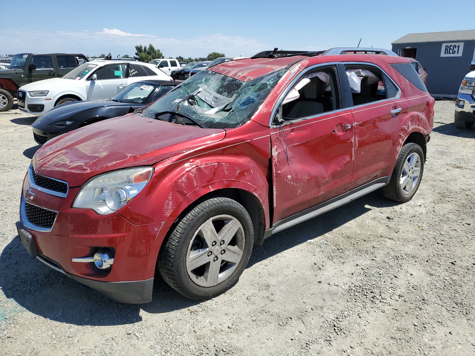 2014 Chevrolet Equinox Ltz vin: 1GNALDEK2EZ116503