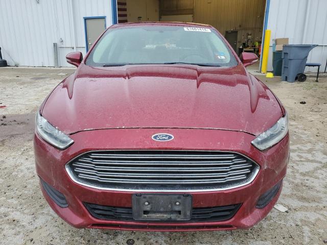 Sedans FORD FUSION 2016 Burgundy