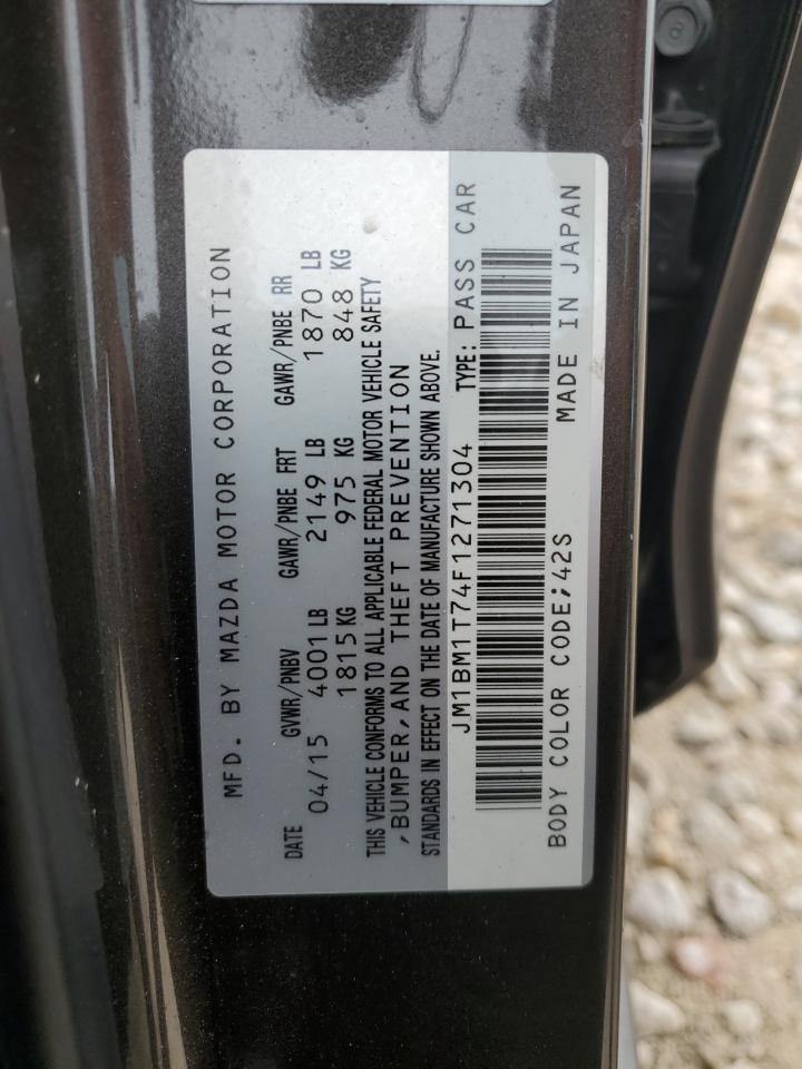 2015 Mazda 3 Sv VIN: JM1BM1T74F1271304 Lot: 64142054