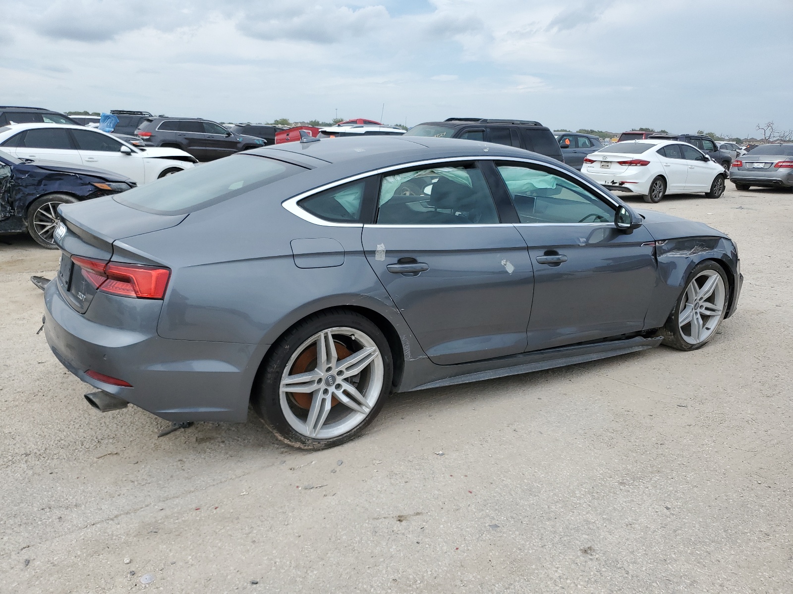 2018 Audi A5 Premium Plus S-Line vin: WAUENCF57JA004101