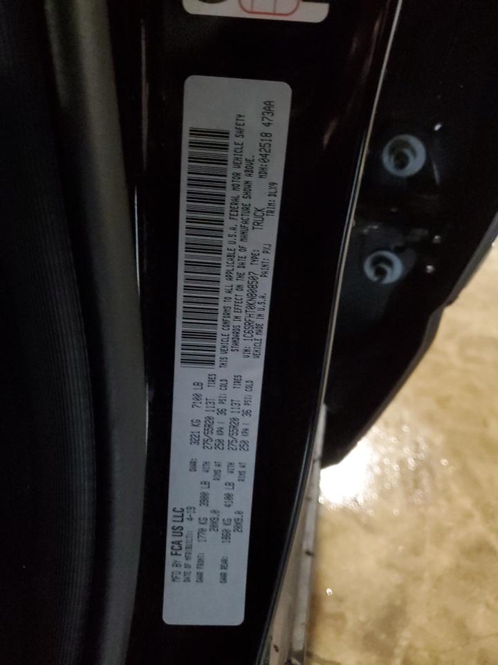 2019 Ram 1500 Limited VIN: 1C6SRFHT0KN808507 Lot: 64399084