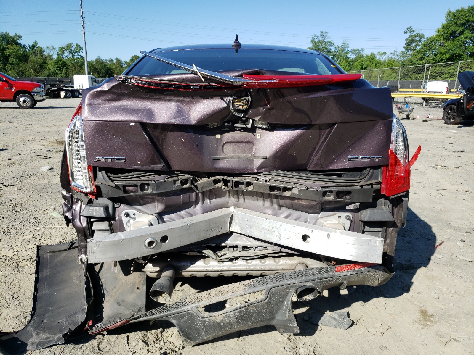 1G6AB5RX9E0171318 2014 Cadillac Ats Luxury