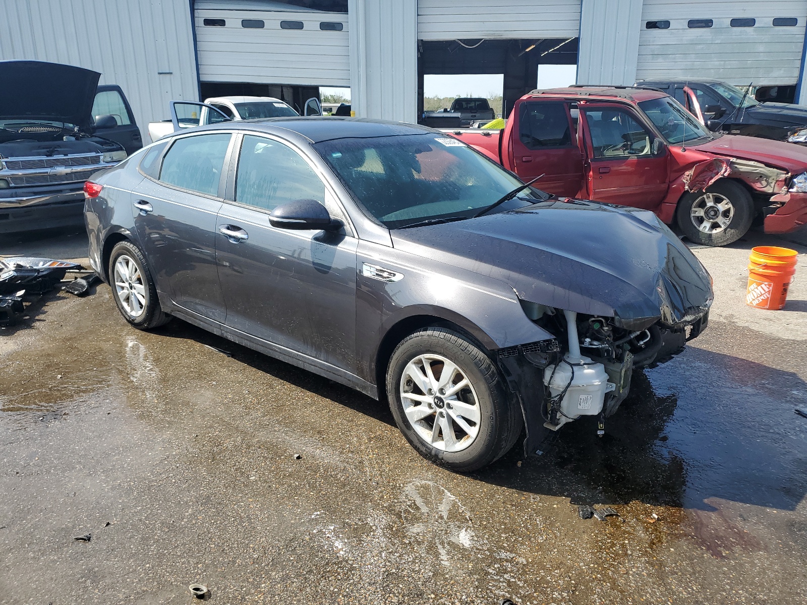 2018 Kia Optima Lx vin: KNAGT4L30J5219724