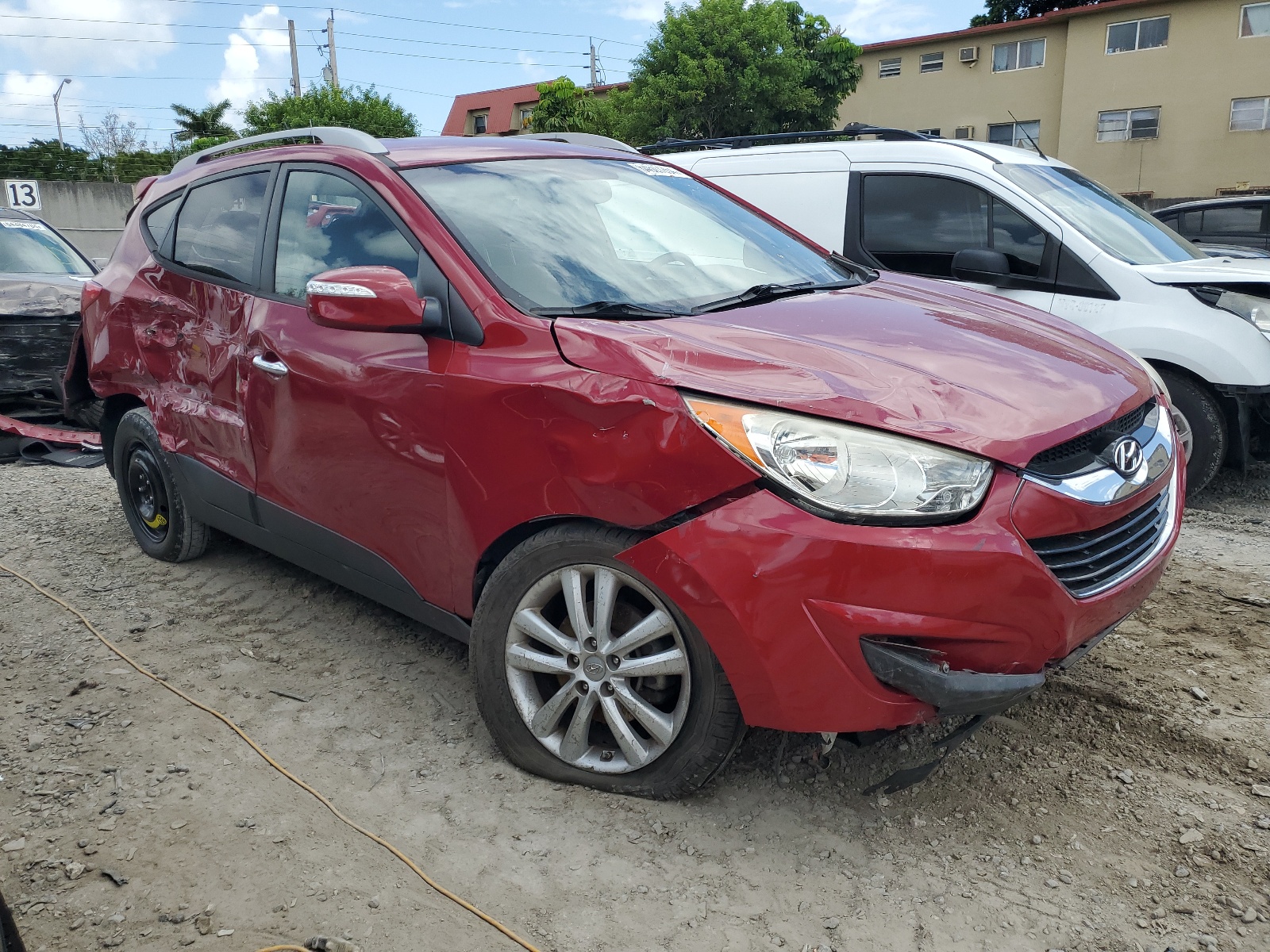 KM8JU3AC9DU702668 2013 Hyundai Tucson Gls