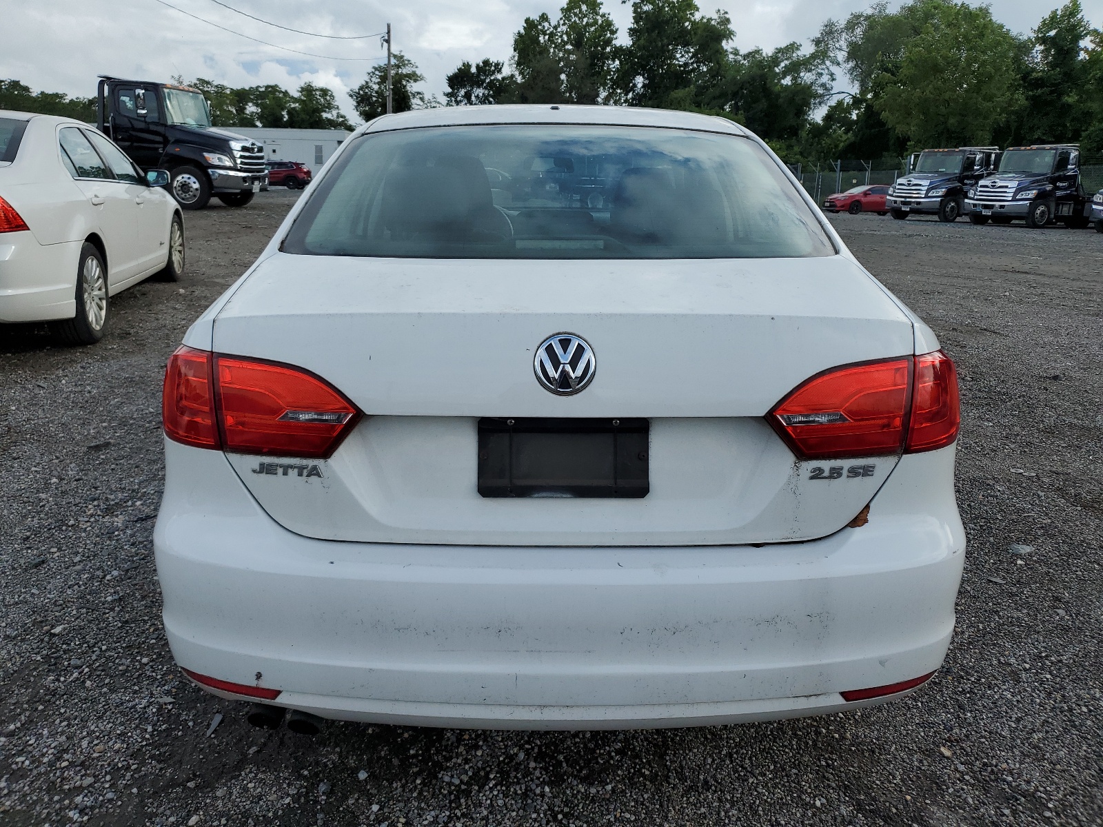 2012 Volkswagen Jetta Se vin: 3VWDX7AJ4CM350520