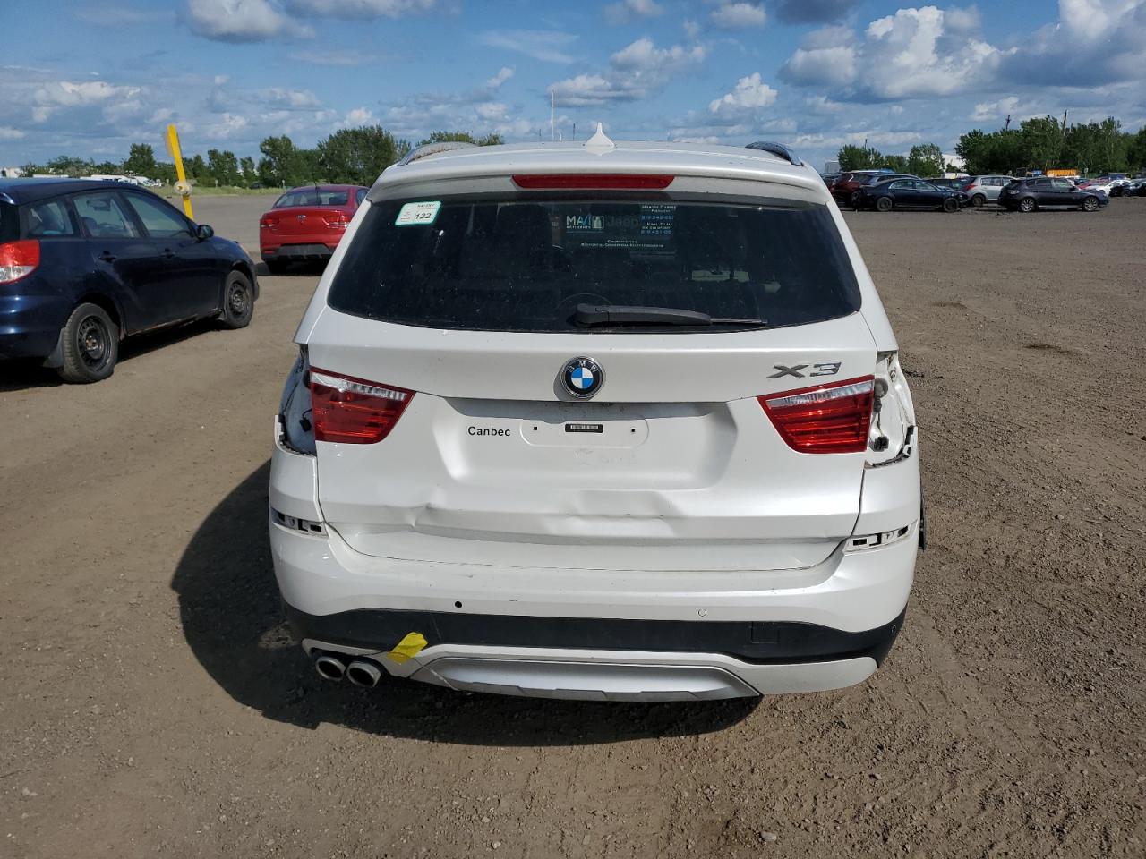 2016 BMW X3 xDrive28I VIN: 5UXWX9C57G0D76773 Lot: 63779324