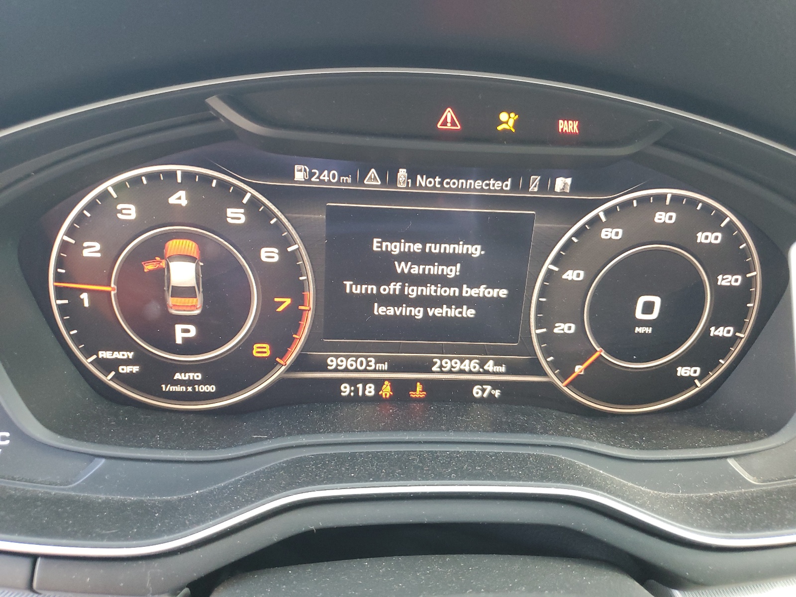 WAUENAF49HN001201 2017 Audi A4 Premium Plus