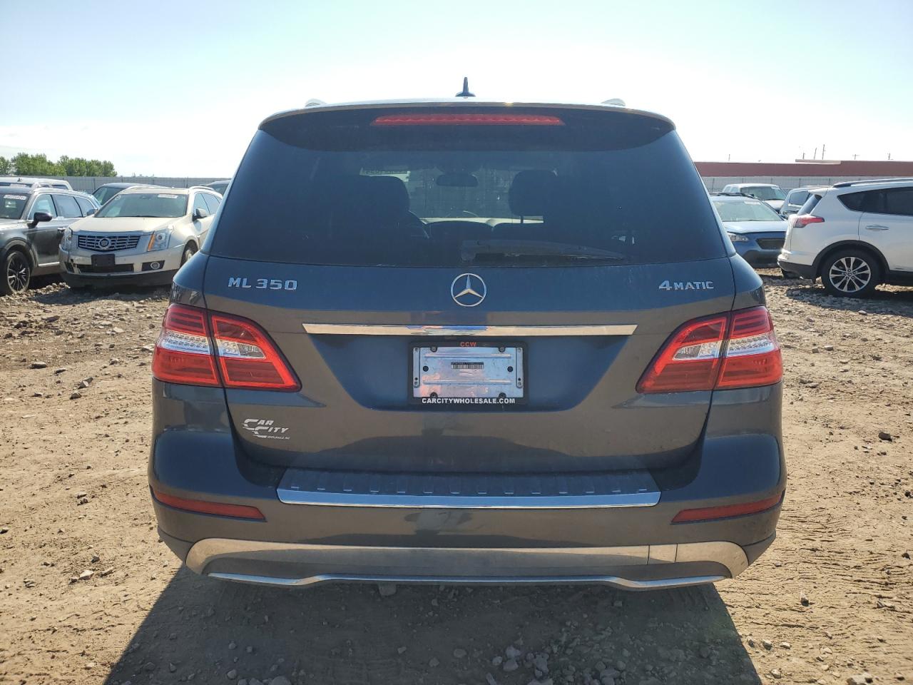 2013 Mercedes-Benz Ml 350 4Matic VIN: 4JGDA5HBXDA176308 Lot: 62501894