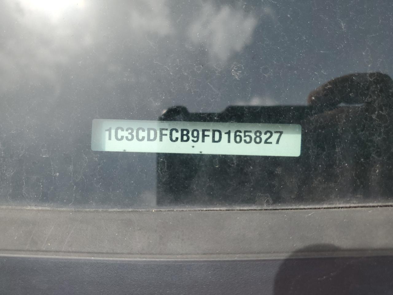 2015 Dodge Dart Limited VIN: 1C3CDFCB9FD165827 Lot: 64398774