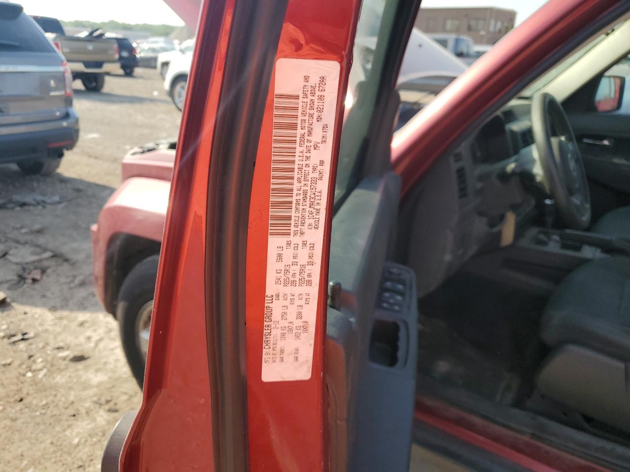 1C4PJMAK3CW157333 2012 Jeep Liberty Sport