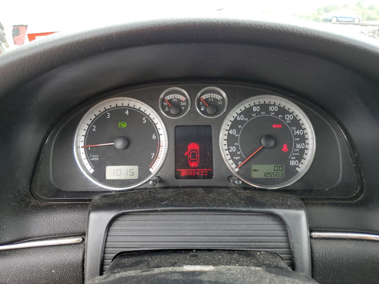 2004 Volkswagen Passat W8 4Motion VIN: WVWUK63B54P103858 Lot: 64472924