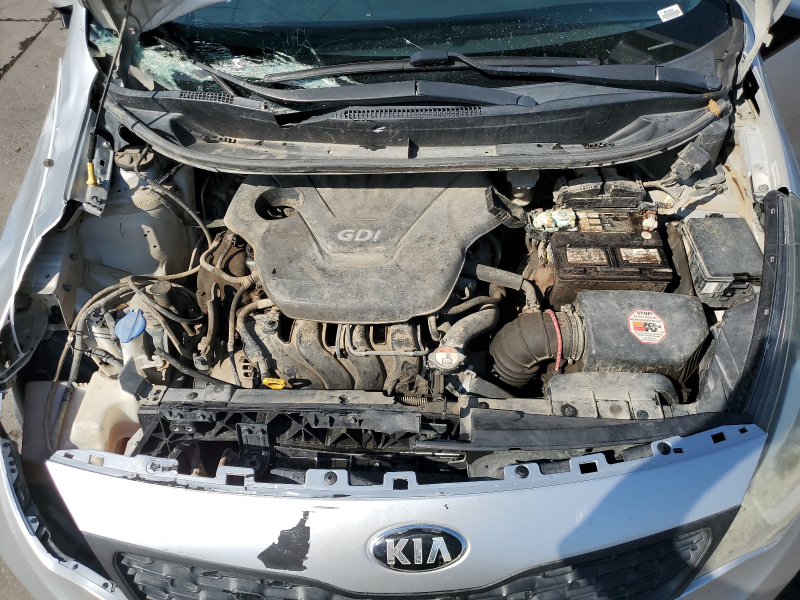 KNADM4A32F6487274 2015 Kia Rio Lx