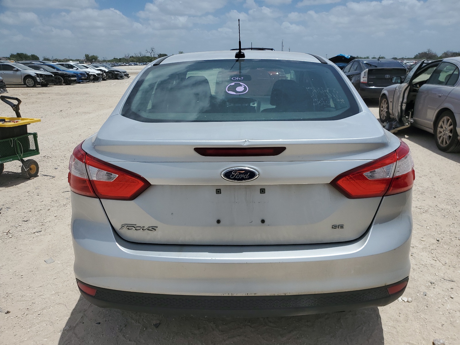 2014 Ford Focus Se vin: 1FADP3F27EL257157