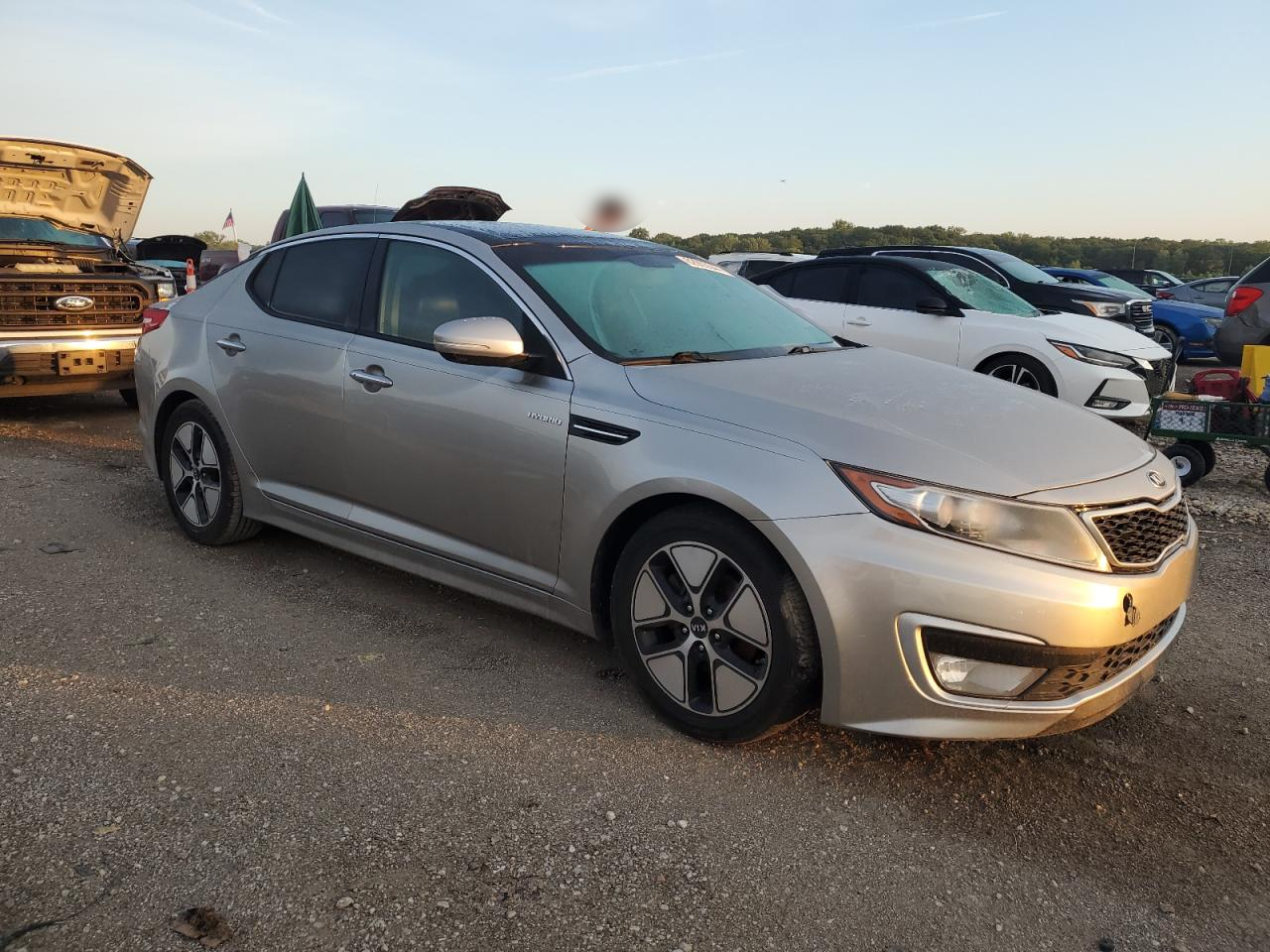 2013 Kia Optima Hybrid vin: KNAGM4AD0D5040161