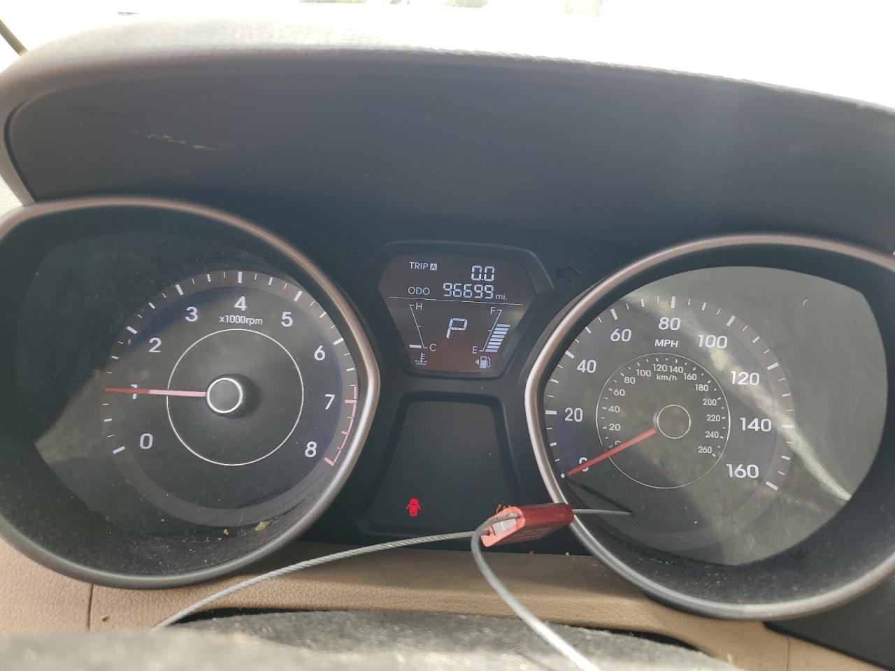 2012 Hyundai Elantra Gls VIN: 5NPDH4AE7CH135026 Lot: 63315664