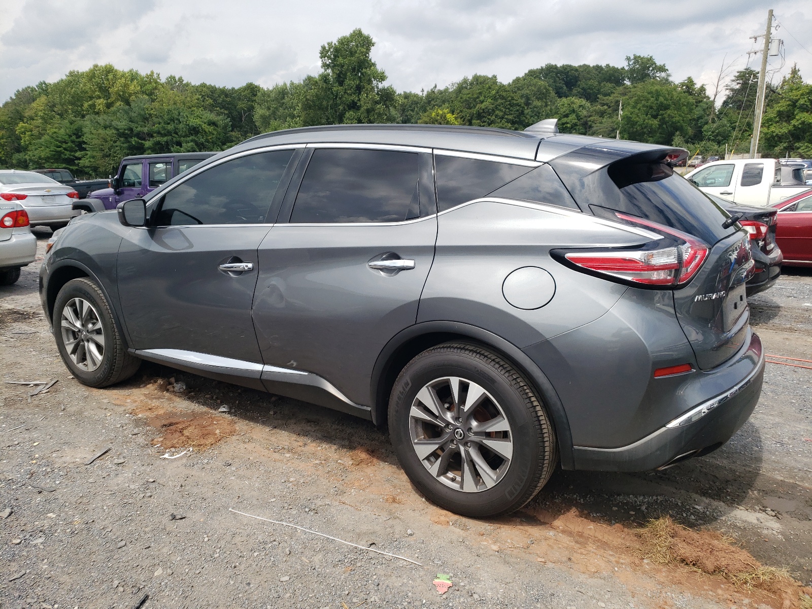 2018 Nissan Murano S vin: 5N1AZ2MH9JN146807