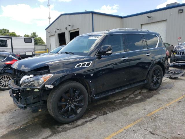 2014 Infiniti Qx80  იყიდება Rogersville-ში, MO - Front End