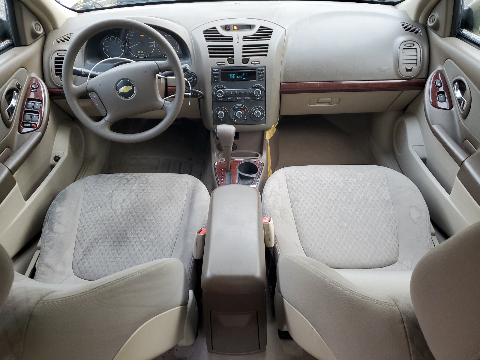 1G1ZT58F97F233332 2007 Chevrolet Malibu Lt