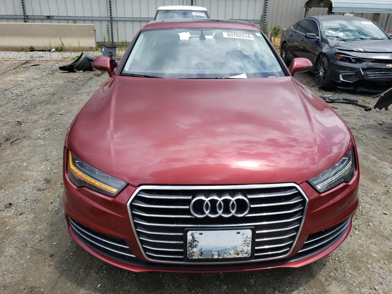 2017 Audi A7 Premium Plus VIN: WAUW2BFC1HN100914 Lot: 63792514