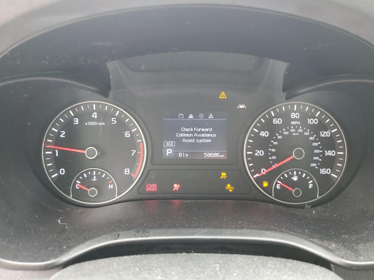 2020 Kia Optima Lx VIN: 5XXGT4L37LG427861 Lot: 61824194