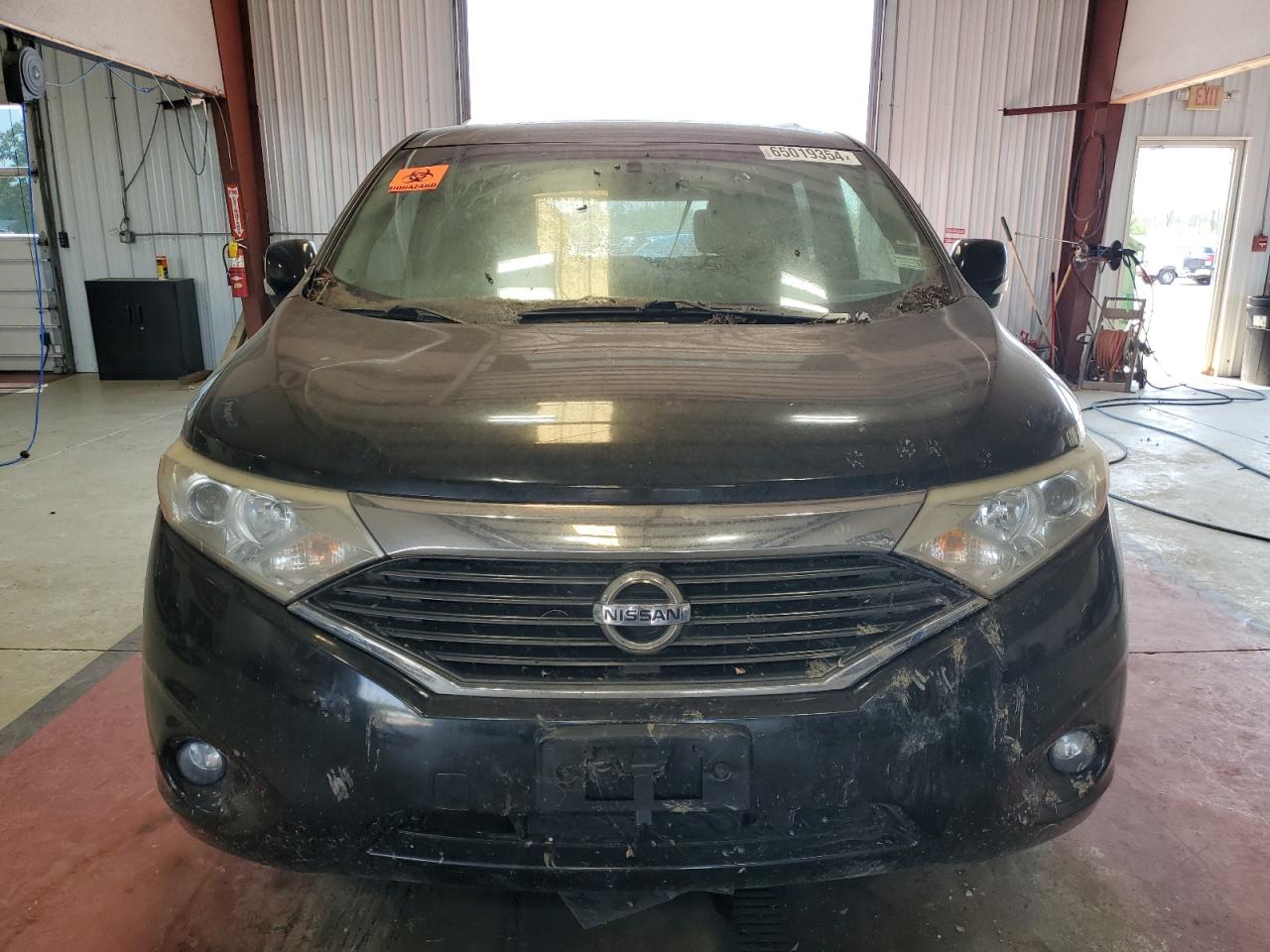 2011 Nissan Quest S VIN: JN8AE2KP9B9012498 Lot: 65019354