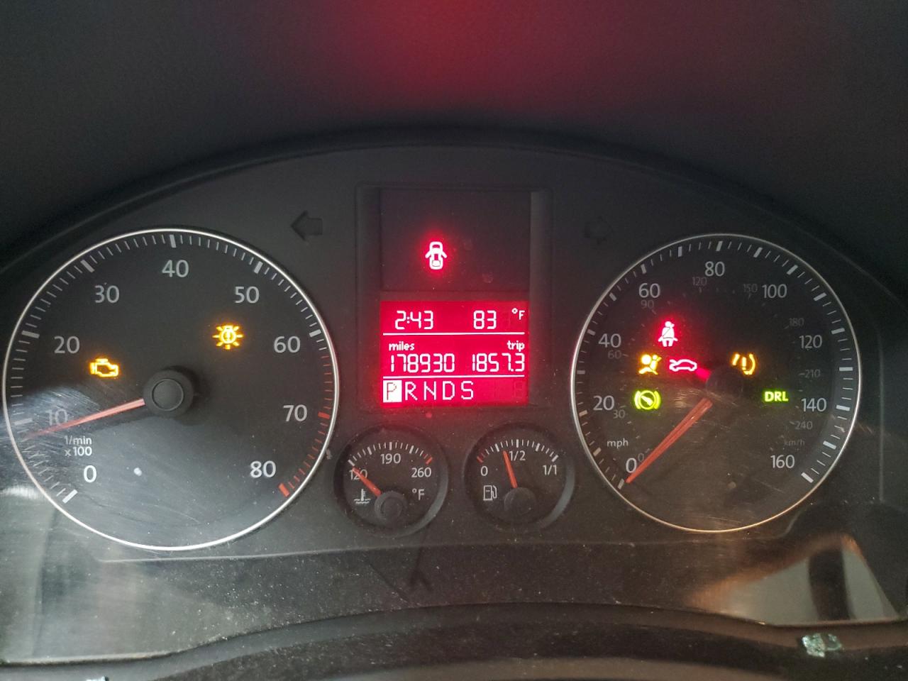 2009 Volkswagen Jetta Se VIN: 3VWRM71K89M091286 Lot: 64947034