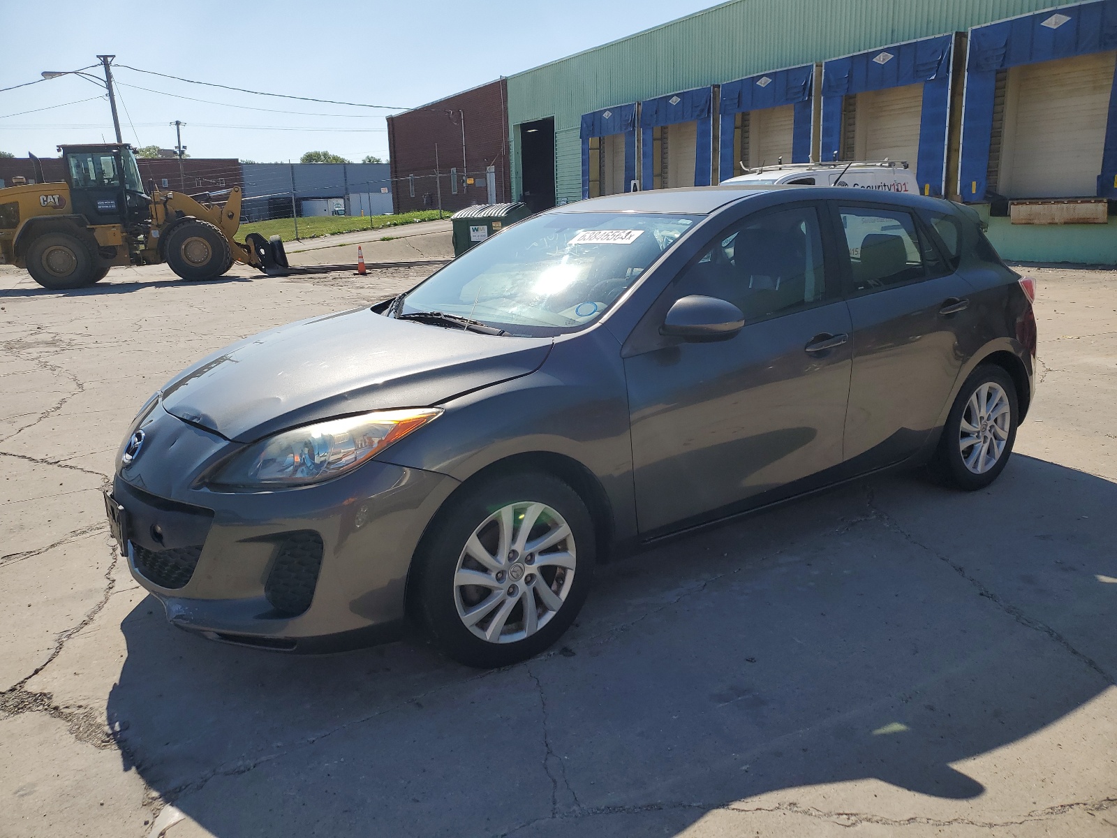 2012 Mazda 3 I vin: JM1BL1L86C1642891