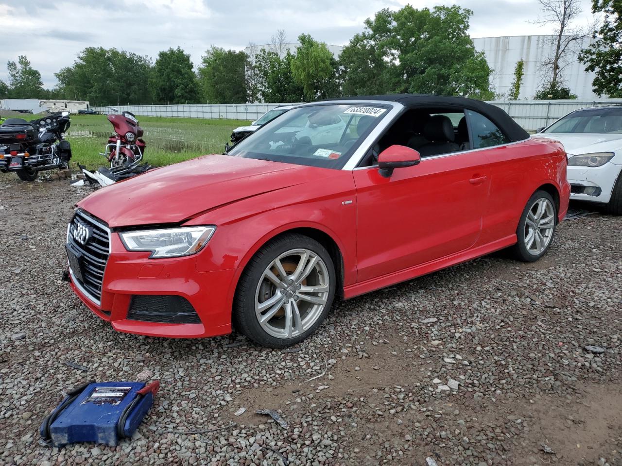 2018 Audi A3 Premium Plus VIN: WAUY8LFF4J1008829 Lot: 63320024