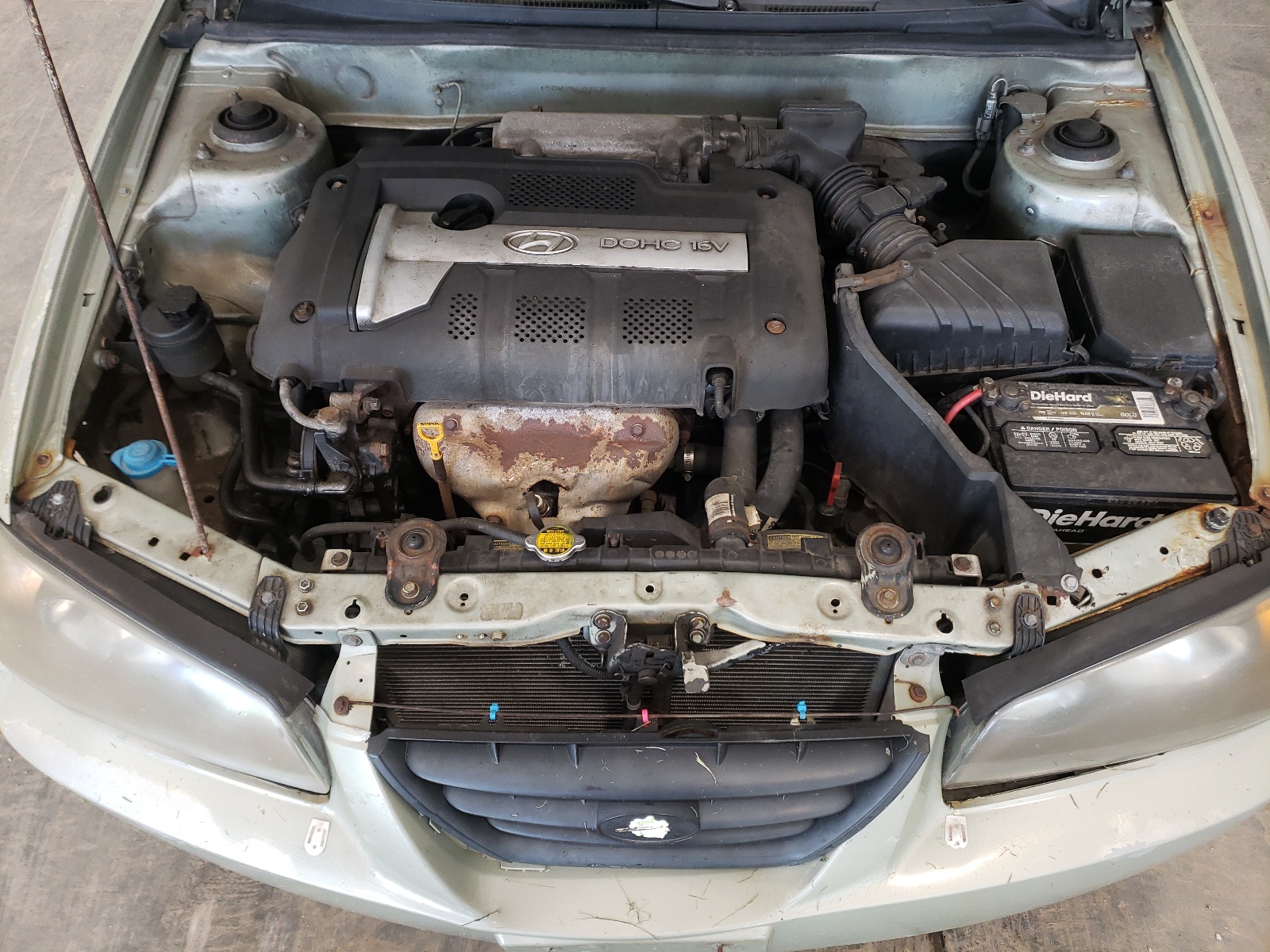 KMHDN46DX4U906638 2004 Hyundai Elantra Gls