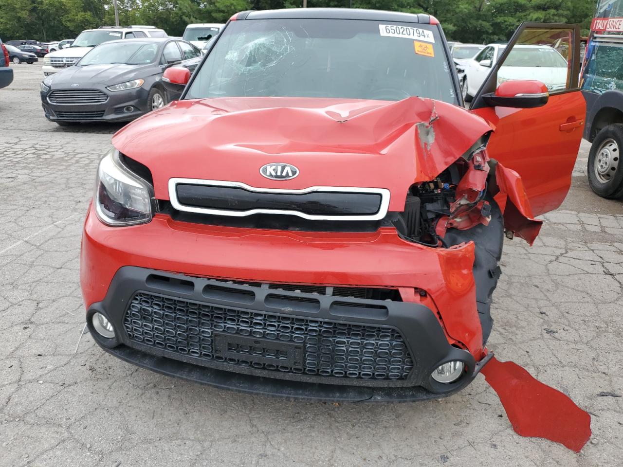 2014 Kia Soul + VIN: KNDJP3A50E7722949 Lot: 65020794