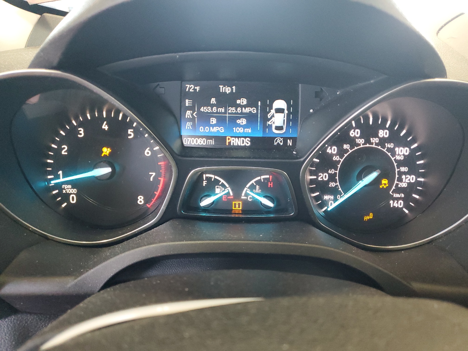 1FMCU9GD9KUB71383 2019 Ford Escape Se