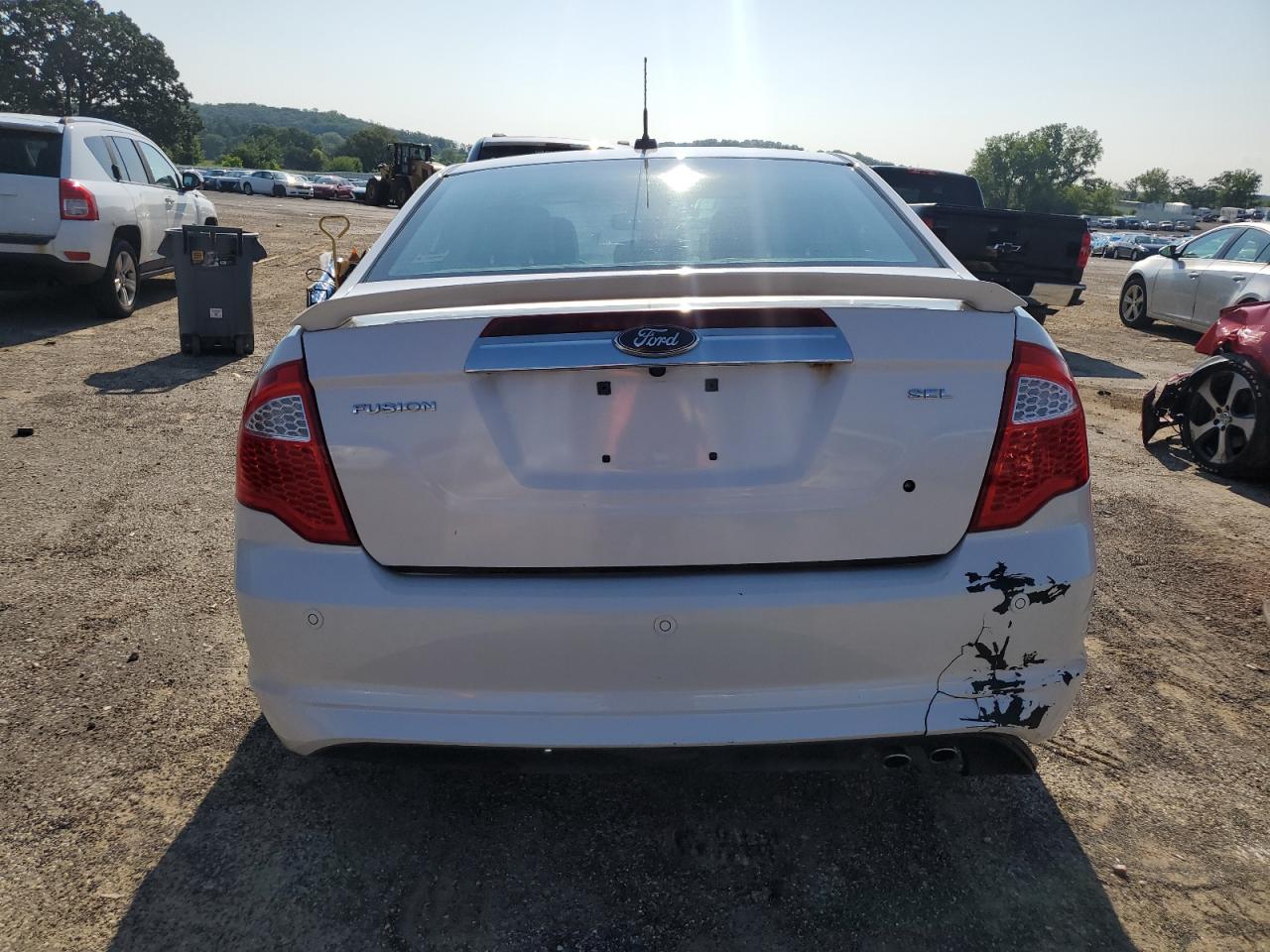 2012 Ford Fusion Sel VIN: 3FAHP0JA4CR435796 Lot: 63255314